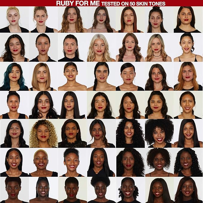 MAYBELLINE Color Sensational Made for All Lipstick, Crisp Lip Color & Hydrating Formula, Ruby For Me, Red, 1 Count (Pack of 2)
