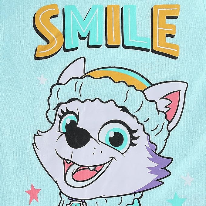 Paw Patrol Nickelodeon Everest and Skye Girls 3 Pack Long Sleeve Shirts