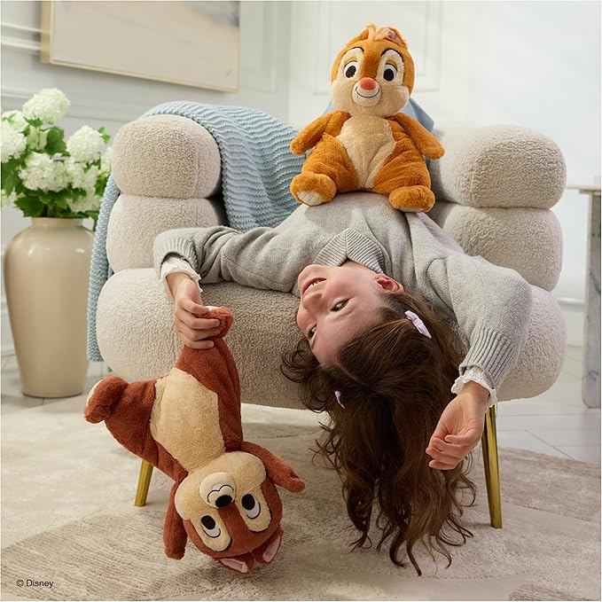 GUND Disney Official Chip Oh So Snuggly Plush, Disney Chip and Dale Plushies, Chipmunk Stuffed Animal for Babies and Infants, Brown, 12.5”