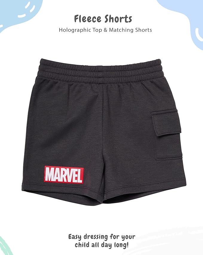Marvel Boys' Spiderman S/S Lenticular Shor