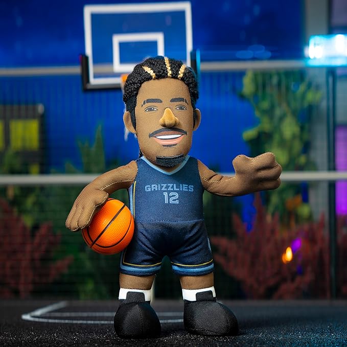 Bleacher Creatures Memphis Grizzlies Ja Morant 10" NBA Plush Figure - A Superstar for Play or Display