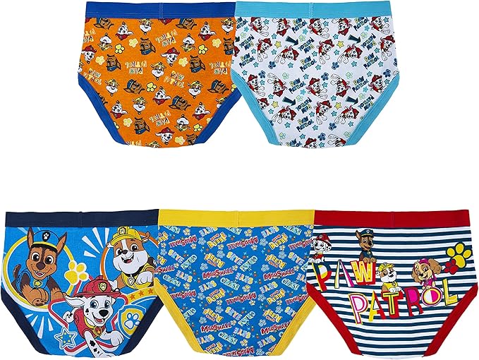 Paw Patrol Boys' Underwear Multipacks Available With Chase, Skye, Rubble & More in Sizes 18m-6
