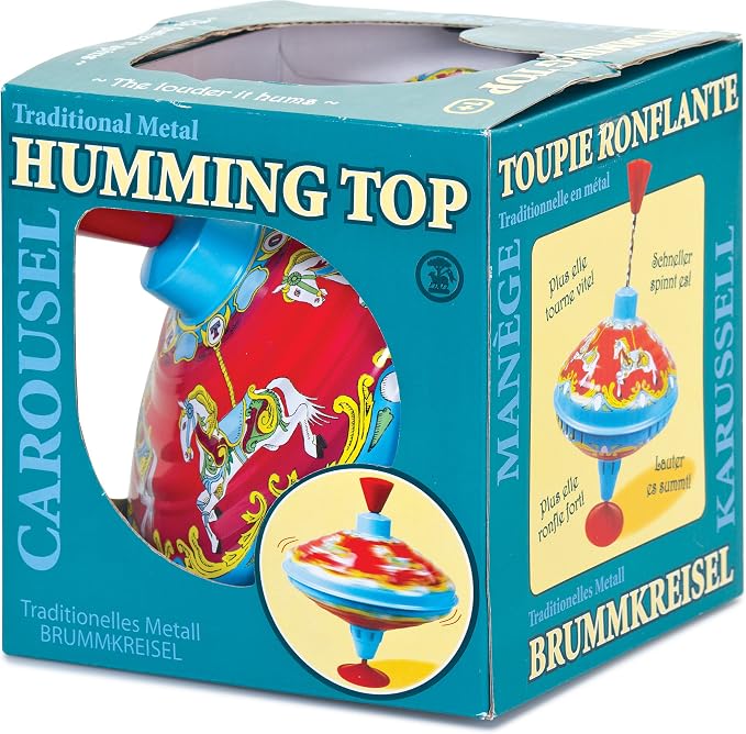 Tobar Carousel Humming Top Traditional Spinning Toy
