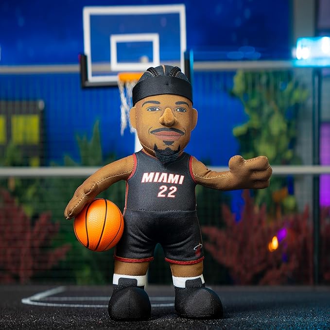 Bleacher Creatures Miami Heat Jimmy Butler 10" Plush Figure- A Superstar for Play or Display