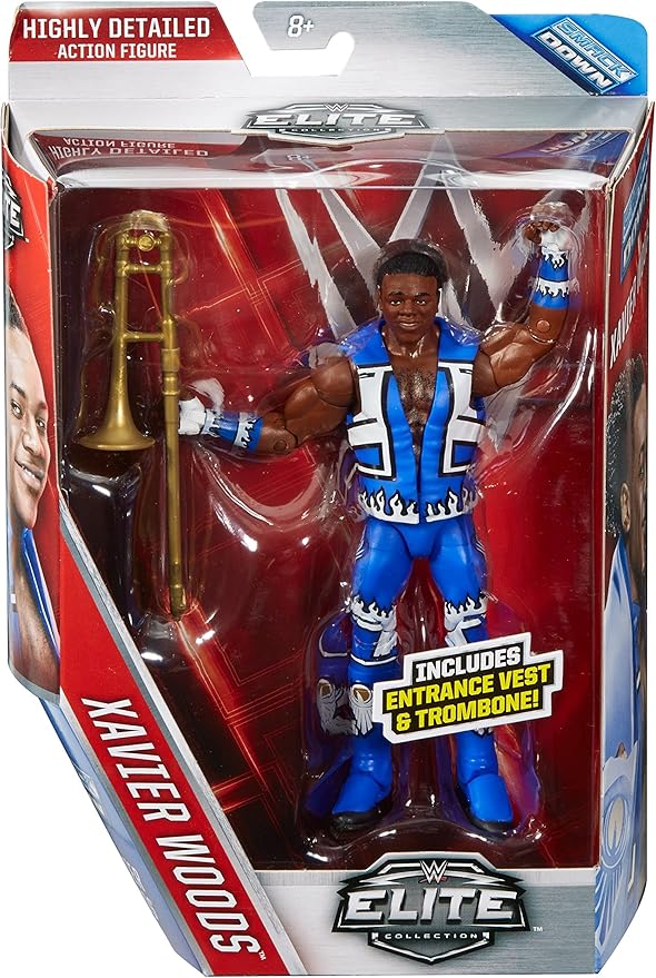 WWE Elite Figure, Xavier Woods