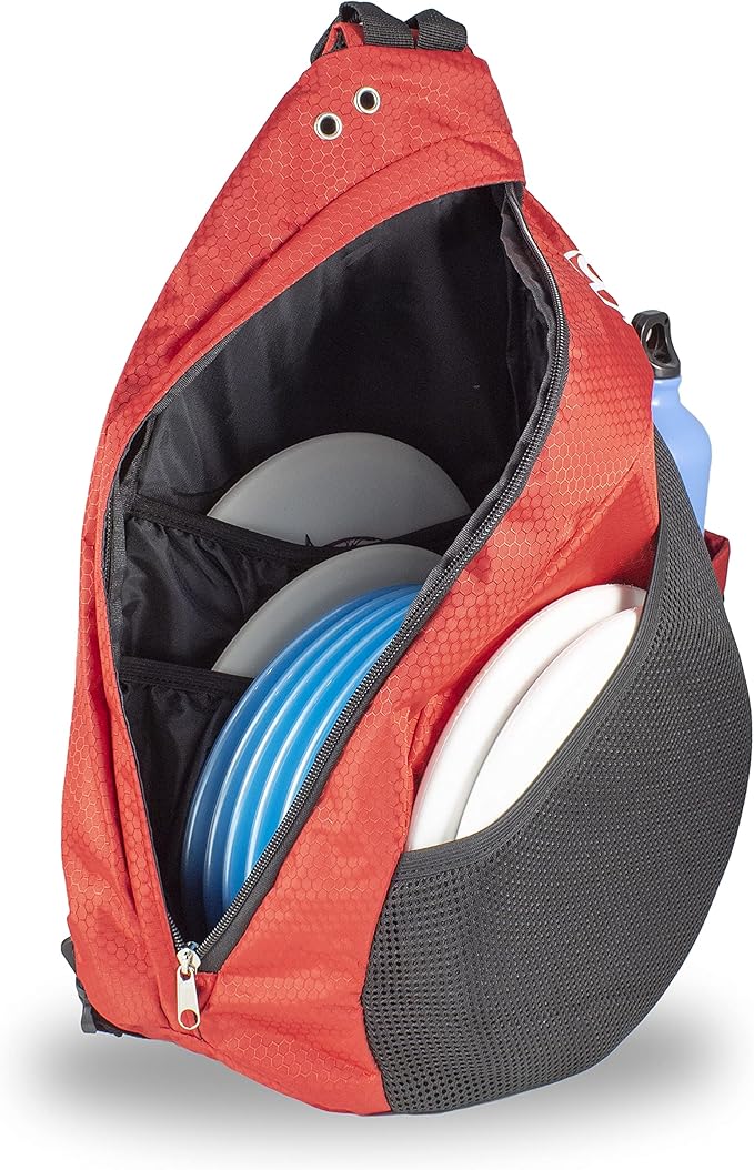 Disc Golf Backpack Slinger Bag | 6-12 Discs | Multiple Colors