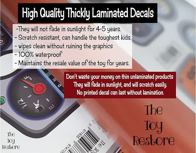 Toy Restore Replacement Stickers Fits Little Tikes Endless Adventures Playhouse