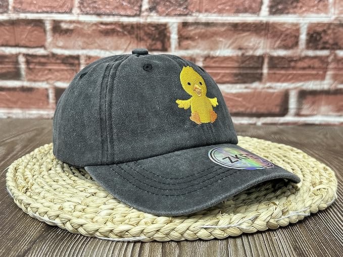 Embroidered Animal Baseball Hats for Boy and Girl