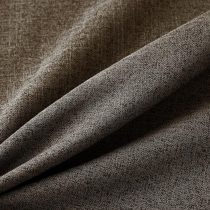 MIULEE Pack of 2 Linen Textured Pillow Covers, 18x18 Inch Dark Brown | Decorative Burlap Throw Pillowcases, Neutral Boho Farmhouse Accent Home Decor for Sofa Couch Bedroom Living Room