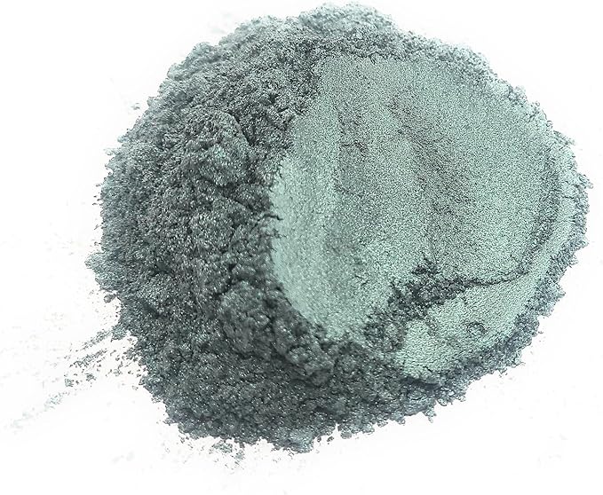 Pearl Mica Powder Pigment Dye - 500 grams (1.1 lbs) - Best Bulk Price for Fine Arts, Crafting, Painting, Bath bomb Soap Candle Slime Jewelry Making, Epoxy Resin, Woodworking (Green AG01)