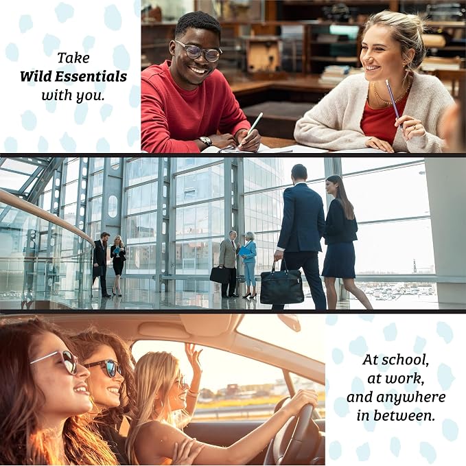 mEssentials Alert Essential Oil Roll On, 10ml, Made with 100% Pure, Premium Grade Essential Oils and Organic Jojoba Oil, Ready to Use, Moisturizer, All Natural