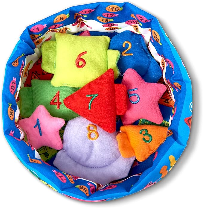 Melissa & Doug K's Kids Fish and Count Learning Game With 8 Numbered Fish to Catch and Release