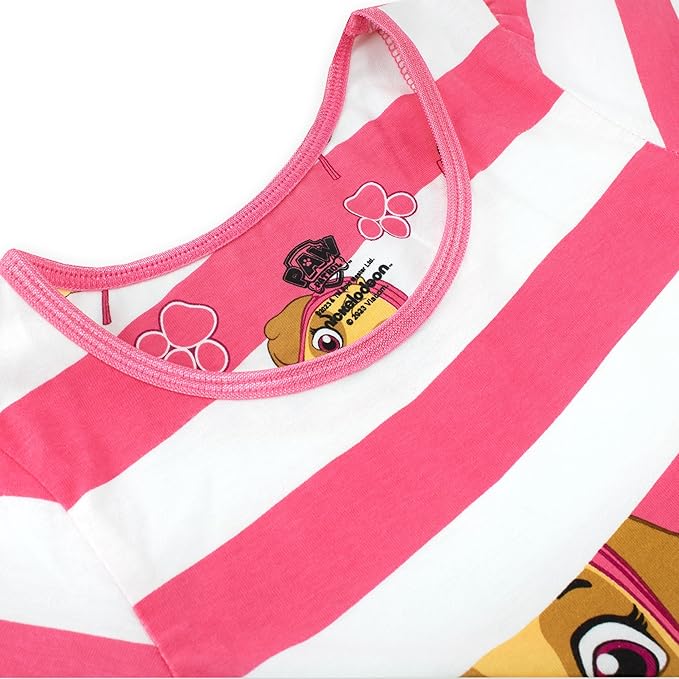 Paw Patrol Dress | Soft Cotton Girls Summer Dress | Skye Dresses