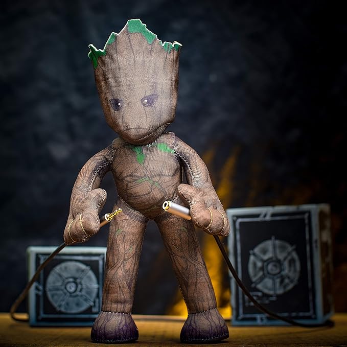 Marvel Groot 10" Plush Figure - A Superhero for Play and Display