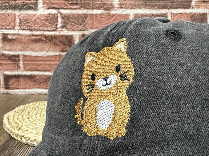 Embroidered Animal Baseball Hats for Boy and Girl