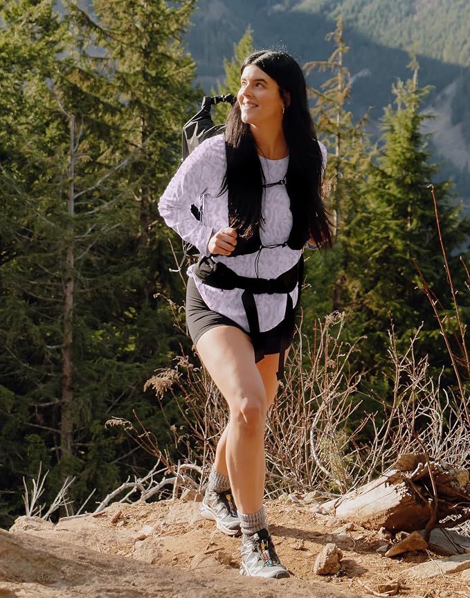 Women's Sun Shirts UPF 50+ Long Sleeve UV Protection Shirt Lightweight Quick Dry Workout Hiking Tops for Women