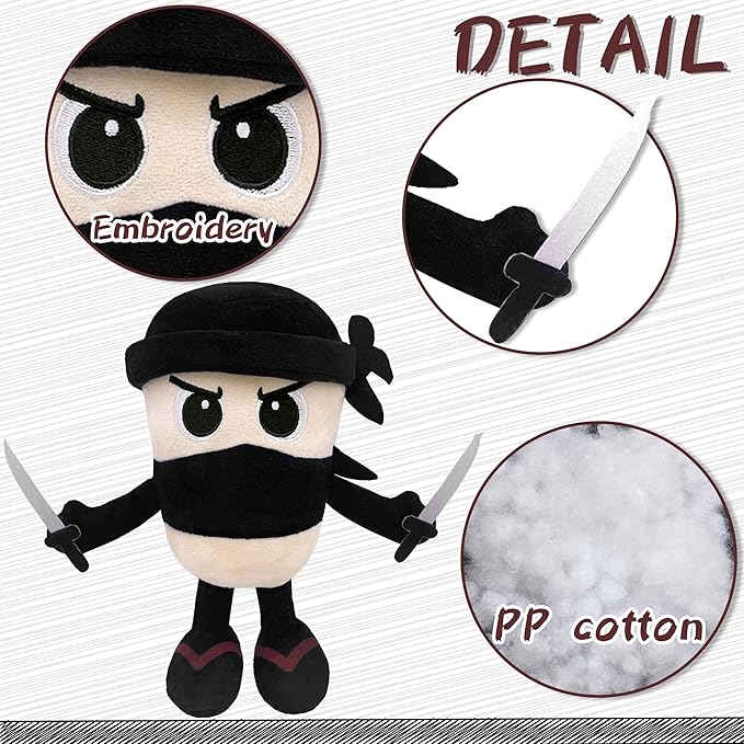 2025 Italian Brainrot Plush Tung Tung Tung Sahar Plush Rot Toy Tralalelo Tralala Toy Meme Shark Stuffed Animal Plushies Toy Figures Present for Kids