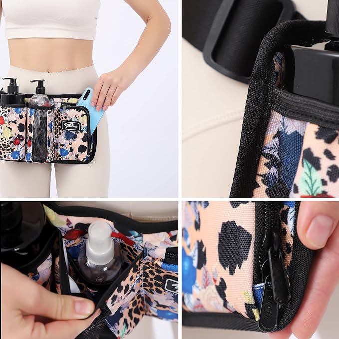 Massage Bottle Bag Massage Oil Bag Massage Therapist Holster Massage Lotion Holster Massage Oil Holster (3kdbaowen