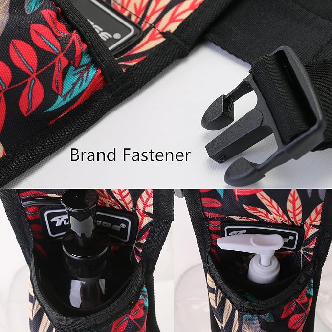 Tuhaoge Massage Bottle Bag Massage Oil Holster Lotion Holster Massage Therapist Massage Oil Holster Massage Lotion (TH1kd-DaShuYe)