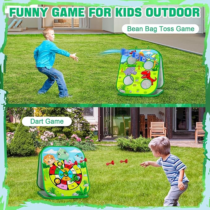 Bean Bag Toss Game for Kids, Toddler Toys for Party Games and Outdoor Toss Games, Gift for Birthday or Christmas for Kids Aged 3 4 5 6 7 8 Year Old