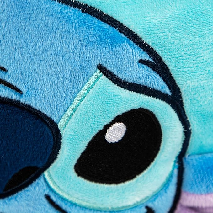 Jay Franco Disney Lilo & Stitch 3D Snuggle Pillow - Super Soft – Measures 15 Inches (Official Disney Product)