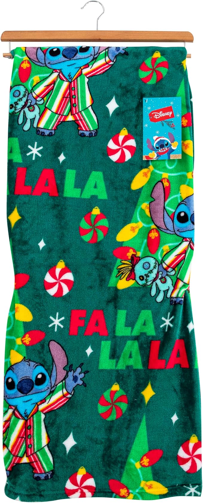 NORTHWEST Lilo and Stitch Silk Touch Throw Blanket, 50" x 70", PJ's Tradition