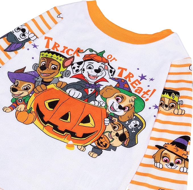 Nickelodeon boys Paw Patrol | Baby Shark 2-piece Loose-fit Pajama Set, Soft & Cute for Kids
