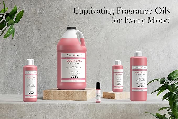 Booty Call Type 1oz. Fragrance Oil I Perfume I Skin Oil I Scented Oil. DIY Projects Such as Candles, Bath Bombs, Body Butters, Creams & Lotions. Few Drops in The Diffuser, Burners, or Warmers.