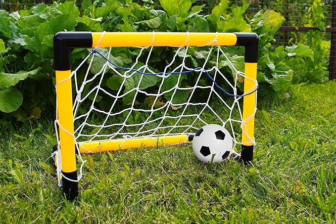 Botabee Mini Soft Kids - Soccer Balls for Toddlers & Babies - Perfect for Developing Motor Skills and Safe Play Indoors and Outdoors -Toddler Soccer Goal Toys & Baby Soccer Goals (Pack of 3)