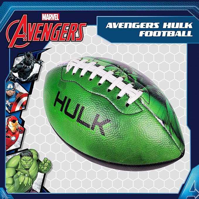 Capelli Sport Marvel Avengers Hulk Youth Football, Small Mini Peewee Futbol for Kids, Size 5, Green