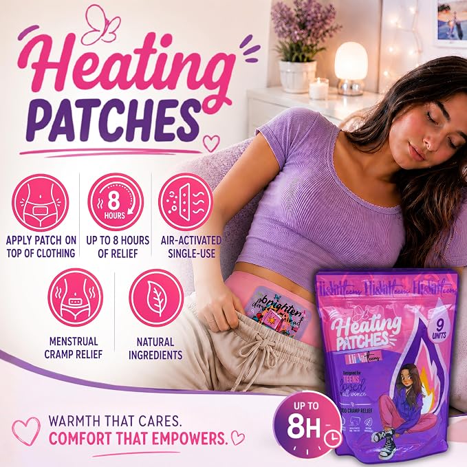 Period Kit for Tweens - First Period Kit for Girls 9-12 10-14 for School- Comfort Fit Feminine Pads Designed for Tween Teens Needs- Period Bags for Teen (Pink)
