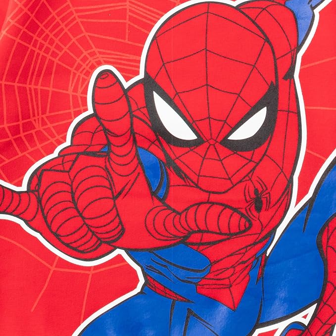 Marvel Spider-Man Boys 2 Piece Sweatshirt and Pants Set for Toddlers and Big Kids