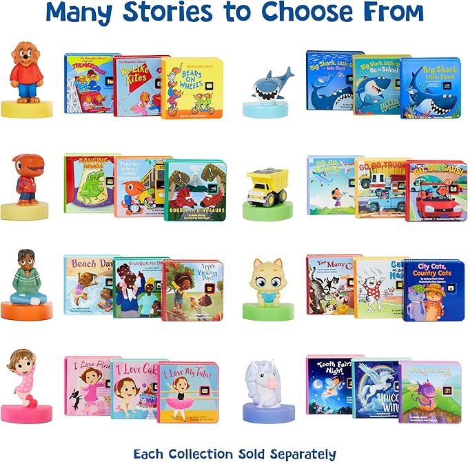 Little Tikes Story Dream Machine Sesame Street Elmo & Friends Story Collection, Storytime, Books, Audio Play Character, Toy Gift for Toddlers and Kids Girls Boys Ages 3+ Years