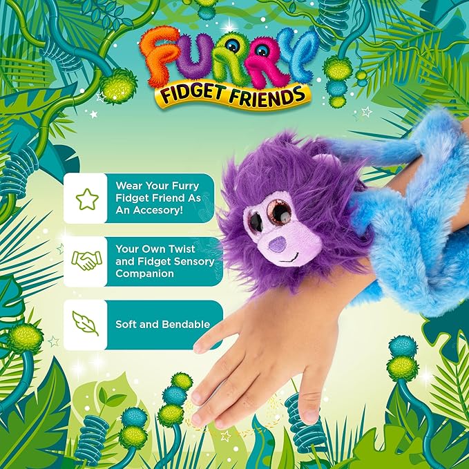 TANGLE Furry Fidget Friends (Zonk The Monkey)