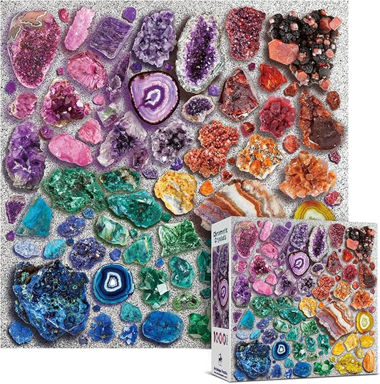 Antelope - 1000 Piece Puzzle for Adults, Chromatic Crystals - Jigsaw Puzzles 1000 Pieces, High Resolution, Matte Finish, No Dust