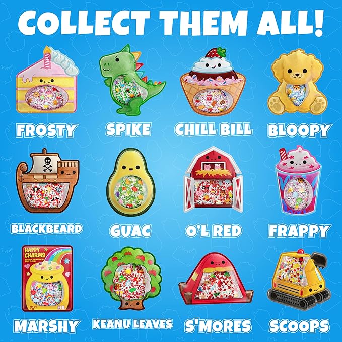 BIZYBOO - The Original Seek & Find Plush - Hidden Object Search Problem Solving Educational Matching Game for Kids 2 and Up (Guac)