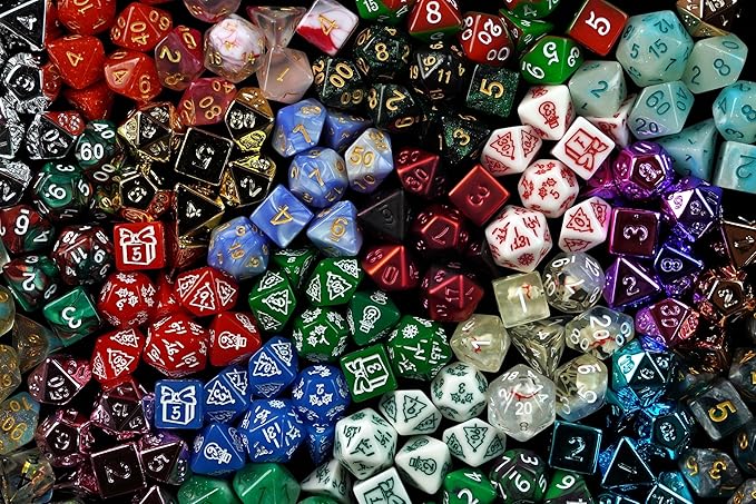 1985 Games Holiday Mystery Dice Bag – Unique DND Gifts for Role Playing Tabletop Games, Pack of 1
