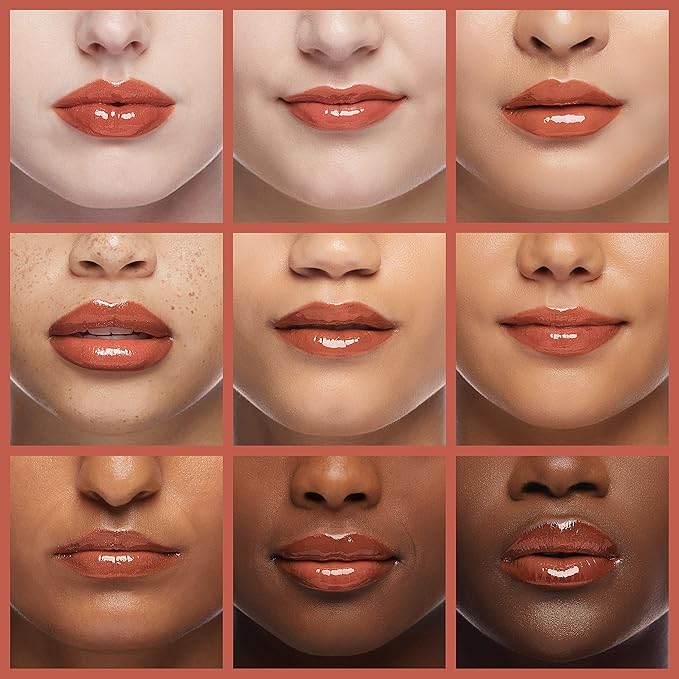 Maybelline Lifter Gloss, Hydrating Lip Gloss with Hyaluronic Acid, High Shine for Plumper Looking Lips, Copper, Terracotta Neutral, 0.18 Ounce