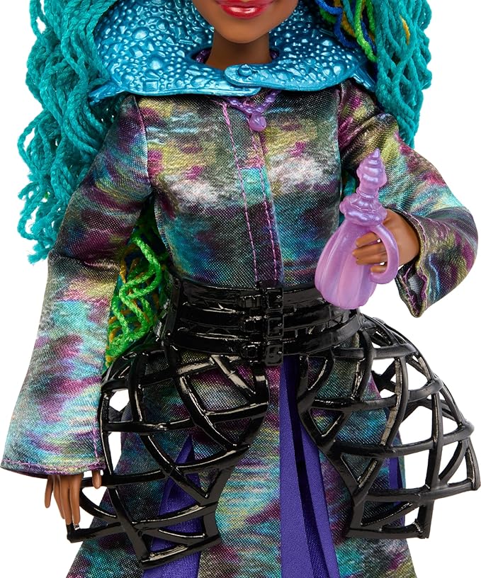 Mattel Disney Descendants: The Rise of Red Playset with Fashion Doll & Accessories, Uliana’s Sea Witch Lair