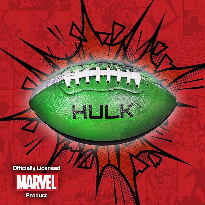 Capelli Sport Marvel Avengers Hulk Youth Football, Small Mini Peewee Futbol for Kids, Size 5, Green