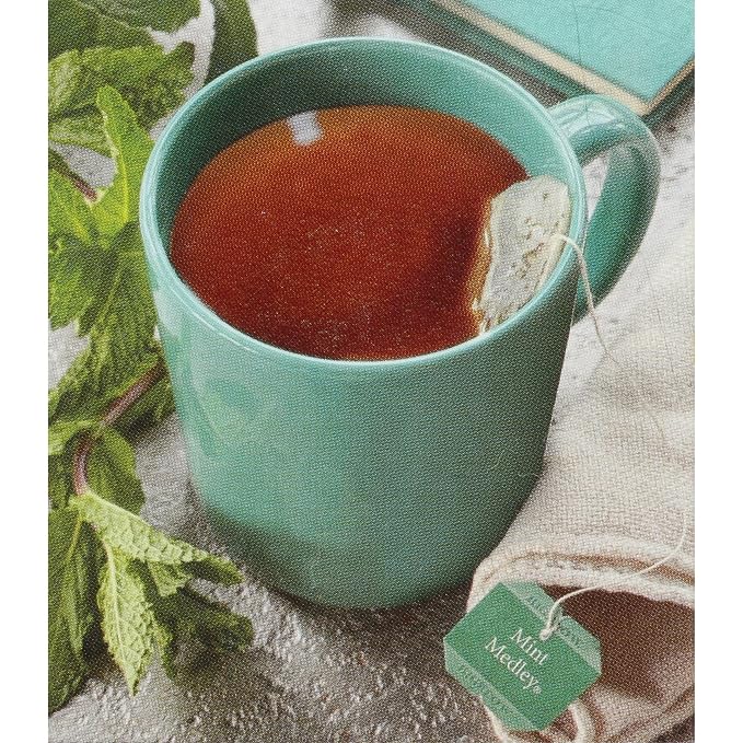Bigelow Tea Mint Medley Herbal Tea, Caffeine Free Mint Tea with Spearmint and Peppermint, 20 Count Box (Pack of 12), 120 Total Tea Bags