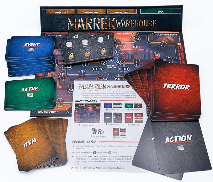 Van Ryder Games - Horror Board Game - Final Girl - The Marrek Murders - Feature Film Box - Core Box Required - 1 Player - 20-60 Minutes Gameplay - Teens & Adults, Ages 14+ (English Version)