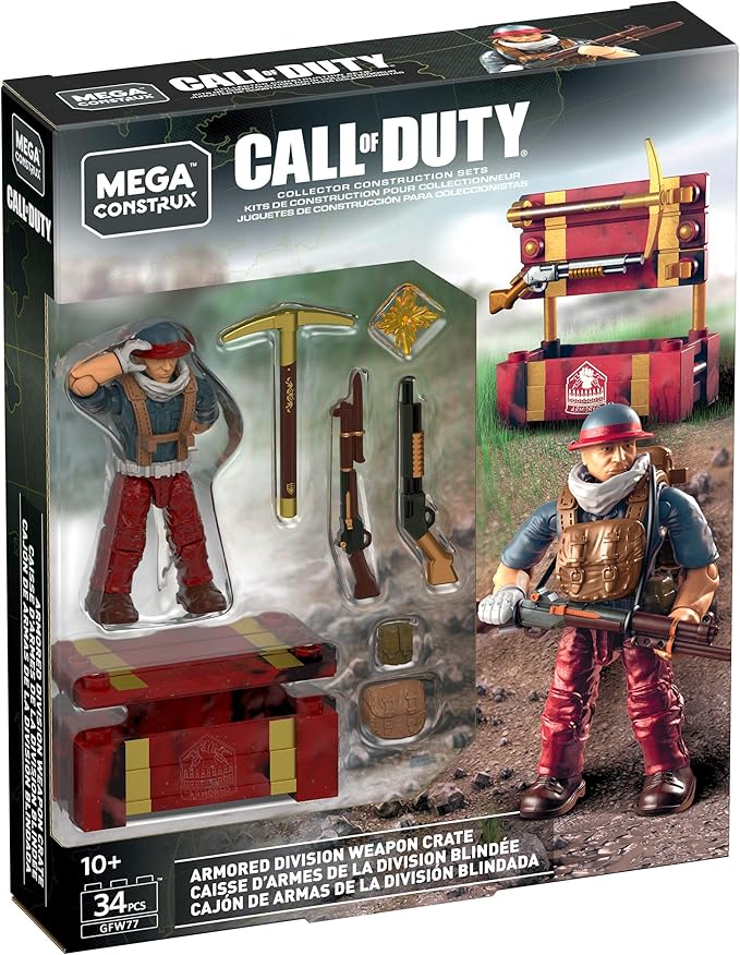 Mega Construx Call of Duty Armored Division Weapon Crate