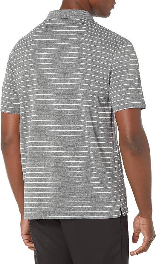 Amazon Essentials Men's Moisture Wicking Golf Polo Shirt, Short Sleeve, Slim-Fit, Quick-Dry, Active Wear
