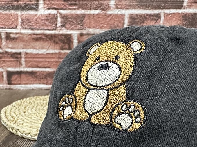 Embroidered Animal Baseball Hats for Boy and Girl
