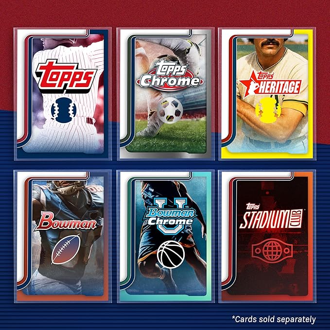 Fanatics Collectibles Penny Sleeves, 500 Count - Standard 2.5" x 3.5" Soft Card Sleeves for Trading Card Protection