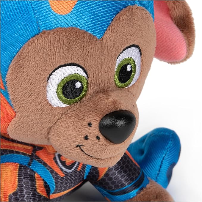 GUND PAW Patrol: The Mighty Movie Zuma Stuffed Animal, Officially Licensed Plush Toy for Ages 1 and Up, 6”