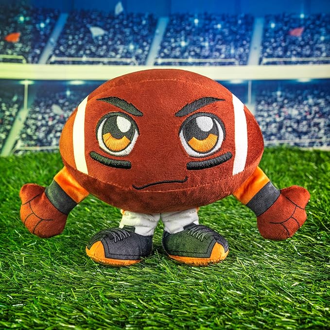 Bleacher Creatures Tennessee Volunteers 8" Kuricha Football Sitting Plush- Soft Chibi Inspired Plush