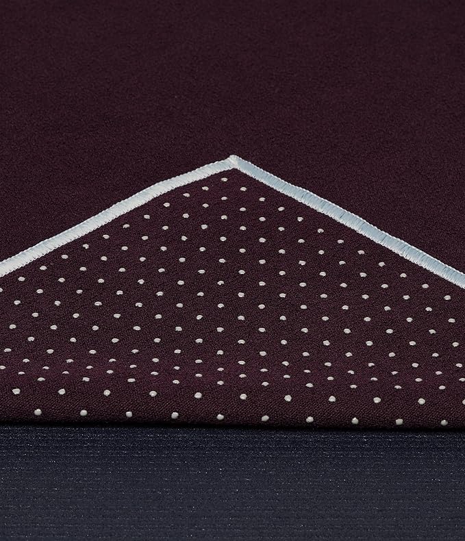 Manduka Yogitoes Hot Yoga Mat Towel - 71" | Moisture Activated Grip | Patented Silicone Nubs | Highly Absorbent, Durable & Easy Care | Made from Recycled Materials | 71 x 24 Inches | Indulge