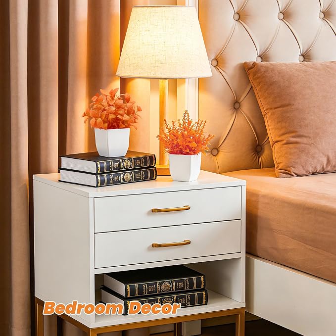 Der Rose 4 Pack Fall Fake Plants in White Pots, Autumn Bathroom Home Decor | Warm orange faux plants, Autumn fall seasonal accents, for shelf windowsill desk bathroom office and Halloween decor